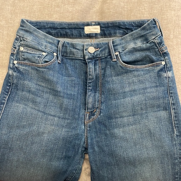 Mother High Waisted Looker Ankle Fray.Size 27 - Picture 5 of 10